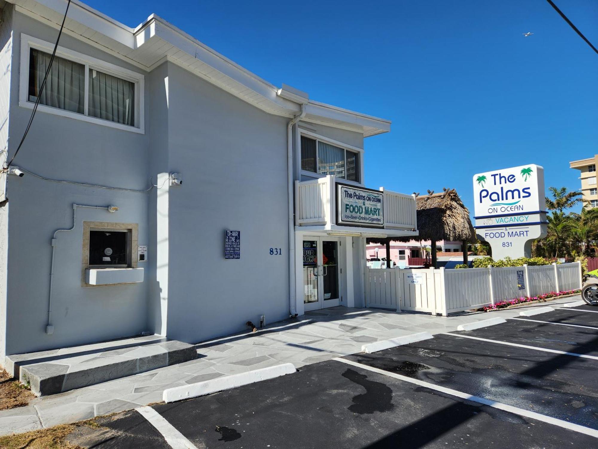 Motel The Palms On Ocean Pompano Beach Exterior foto