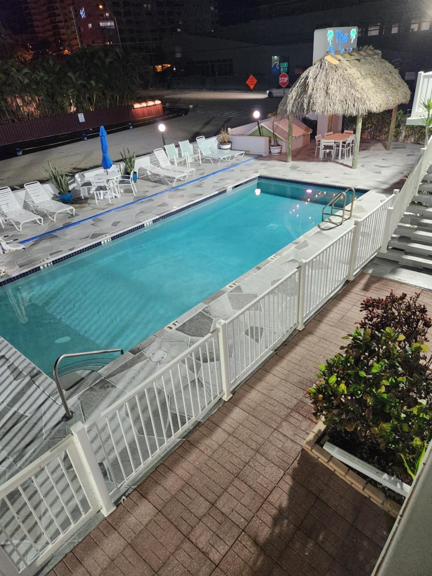 Motel The Palms On Ocean Pompano Beach Exterior foto